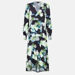 Printed Wrap Dress