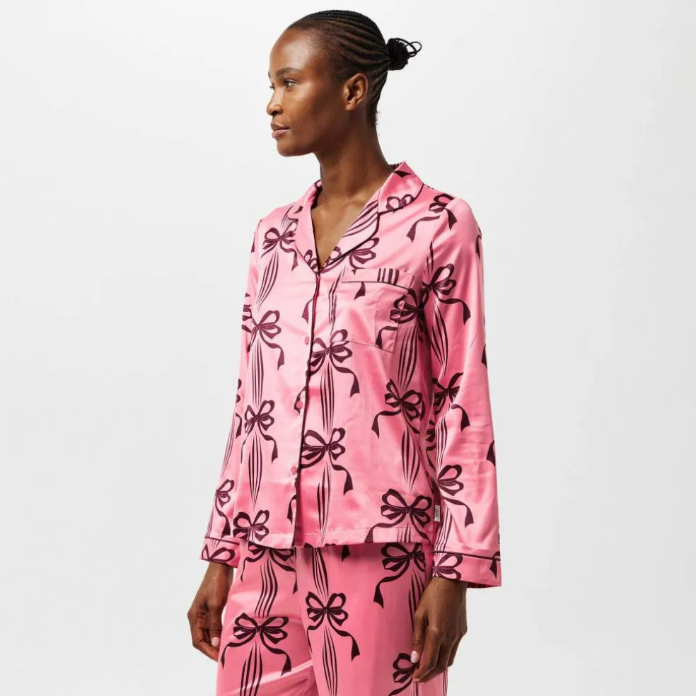 Print Long Sleeve Pyjamas Set