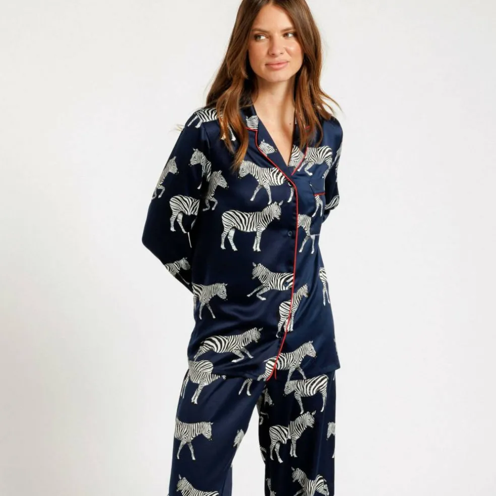 Print Long Sleeve Pyjamas Set