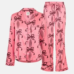 Print Long Sleeve Pyjamas Set