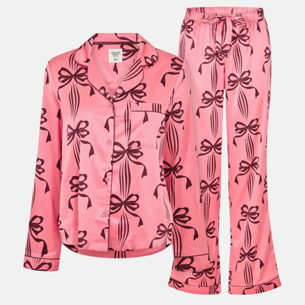 Print Long Sleeve Pyjamas Set