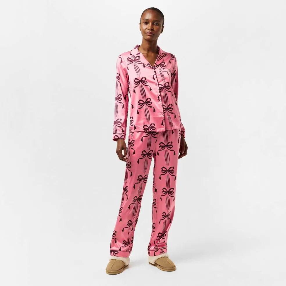 Print Long Sleeve Pyjamas Set
