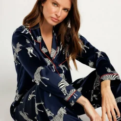 Print Long Sleeve Pyjamas Set