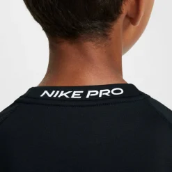 Pro Big Kids' (Boys') Dri-FIT Long-Sleeve Training Crewneck Top