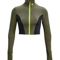 Project Rock Cropped Gym Jacket Womens