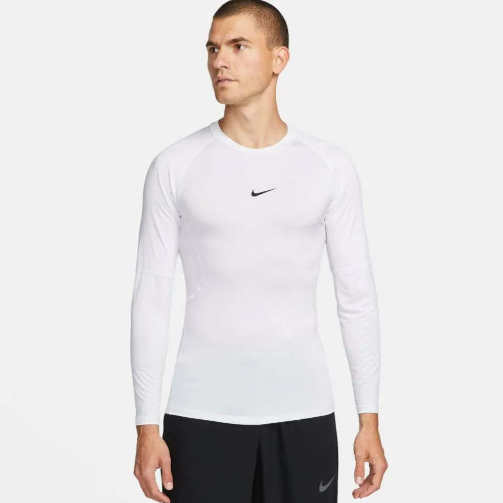 Pro Men's Dri-FIT Tight Long-Sleeve Fitness Top