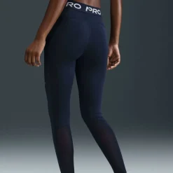 Pro Women's Mid-Rise Mesh-Panelled Leggings