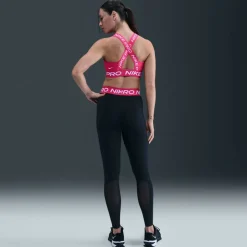 Pro Women's Mid-Rise Mesh-Panelled Leggings