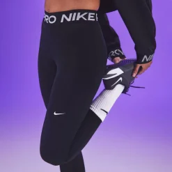 Pro Women's Mid-Rise Mesh-Panelled Leggings