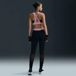 Pro Women's Mid-Rise Mesh-Panelled Leggings