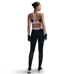 Pro Women's Mid-Rise Mesh-Panelled Leggings
