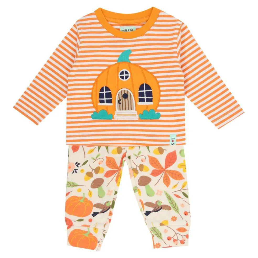 Pumpkin Flip Top and Legging Set