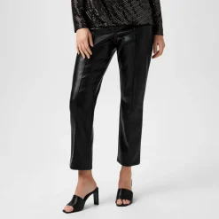 PU Straight Leg Trouser