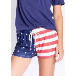 Rad White & Blue Short