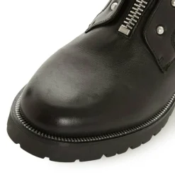 Raffi Studded Buckle Biker Boots