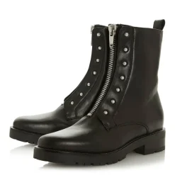 Raffi Studded Buckle Biker Boots
