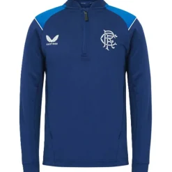Rangers FC 1/4 Zip Top Juniors