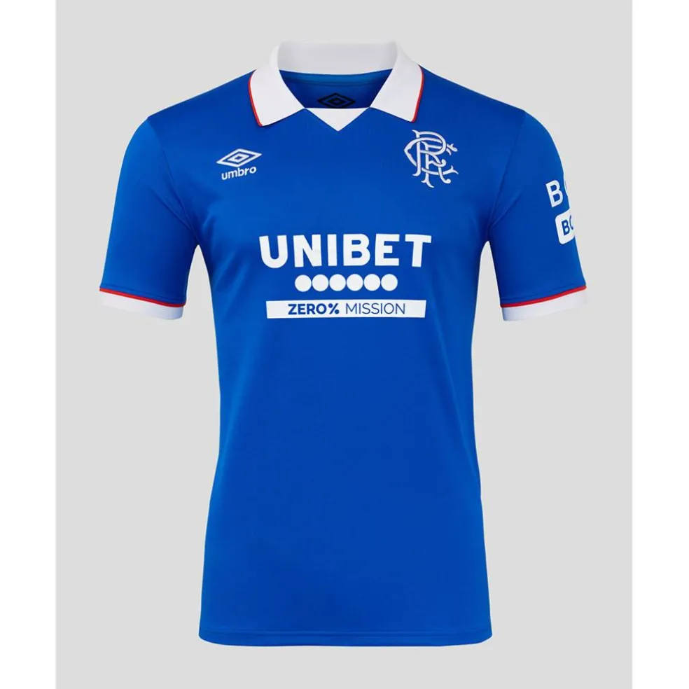 Rangers Home Football Shirt 2025 2026 Adults