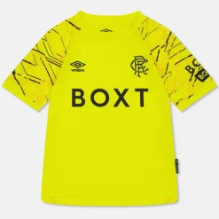 Rangers Home Goalkeeper Shirt 2025 2026 Juniors