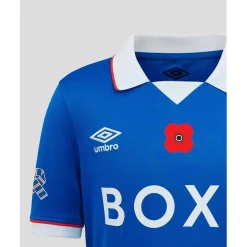 Rangers Home Poppy Shirt 2025 2026 Juniors