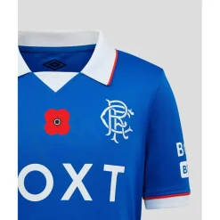 Rangers Home Poppy Shirt 2025 2026 Juniors