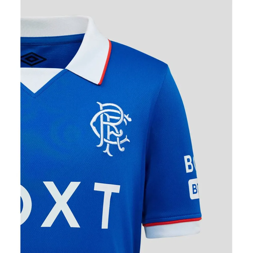 Rangers Home Shirt 2025 2026 Juniors