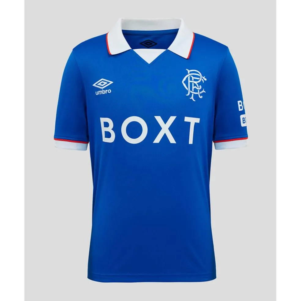 Rangers Home Shirt 2025 2026 Juniors