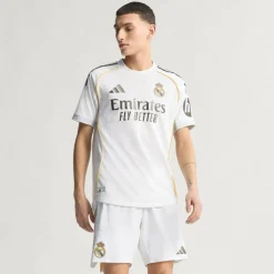 Real Madrid Authentic Home Shirt 2025 2026 Adults