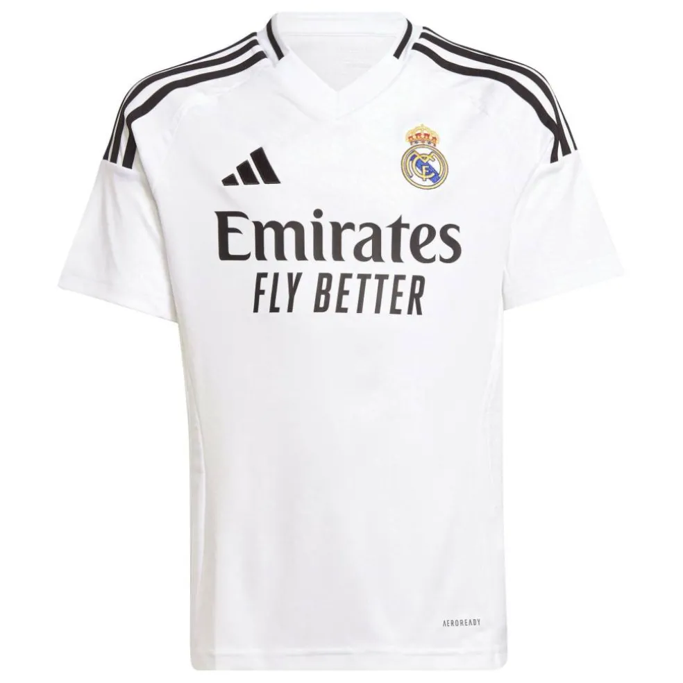 Real Madrid Home Shirt 2024 2025 Juniors