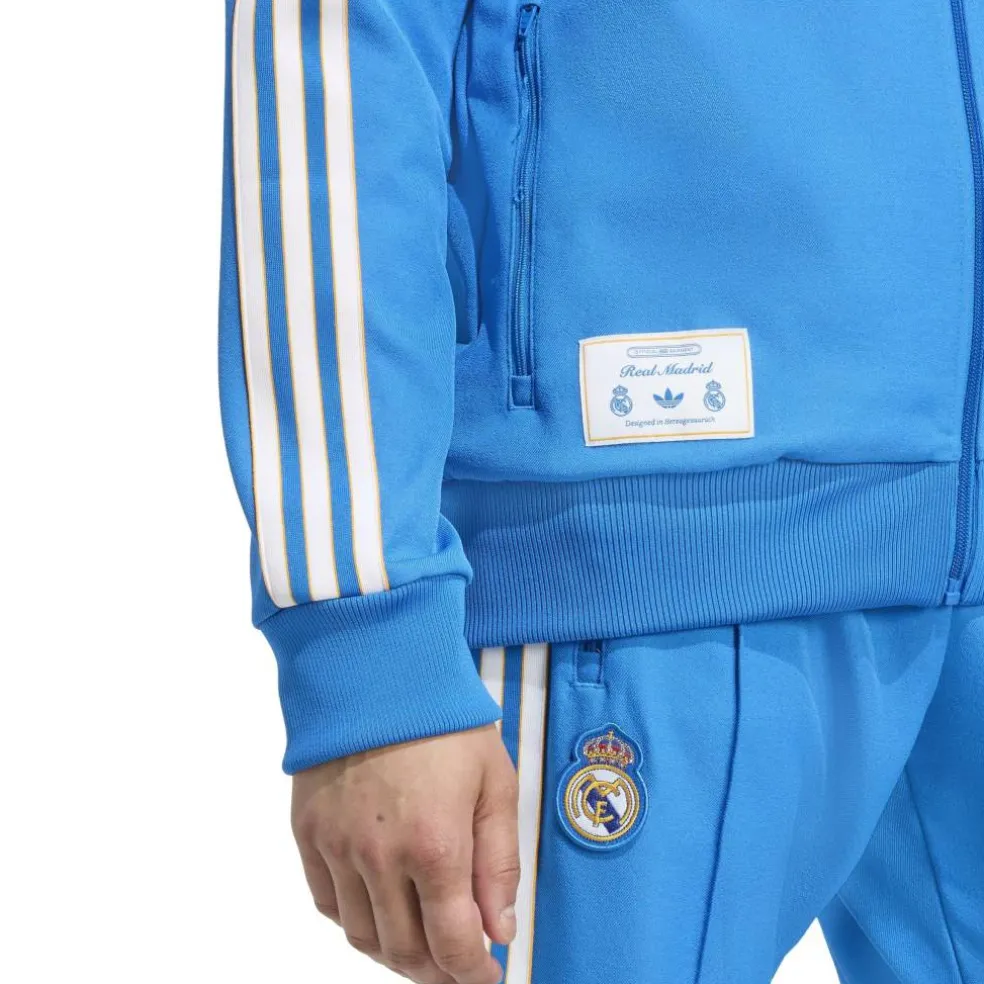 Real Madrid Tracksuit Top Mens
