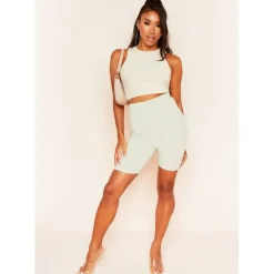 Ribbed Cycle Shorts