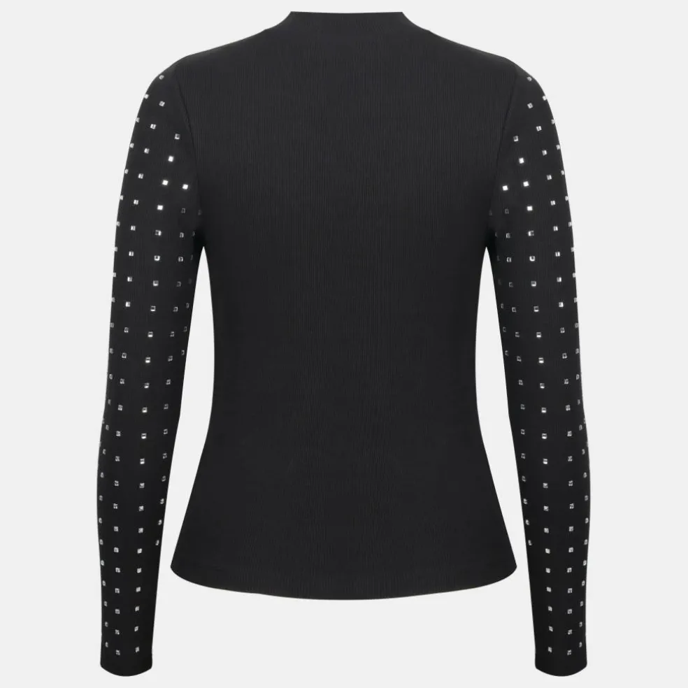 Ribbed Long Sleeve Top
