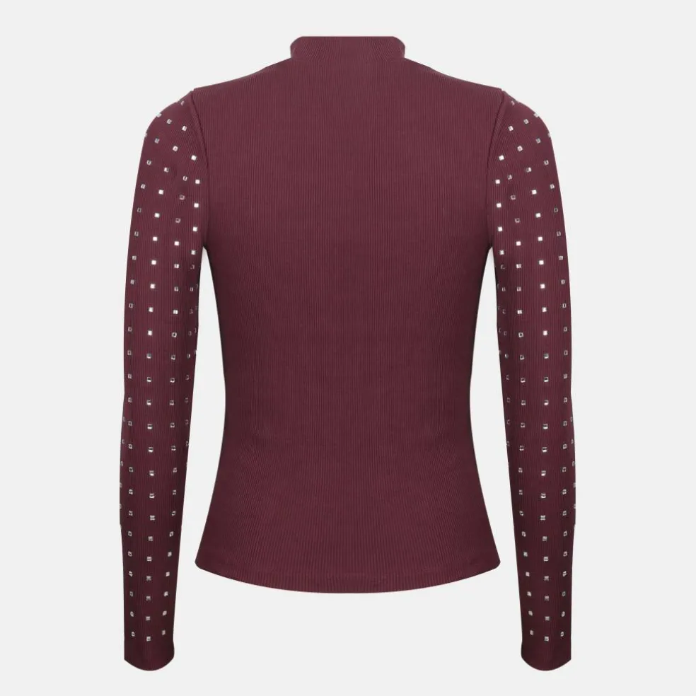Ribbed Long Sleeve Top
