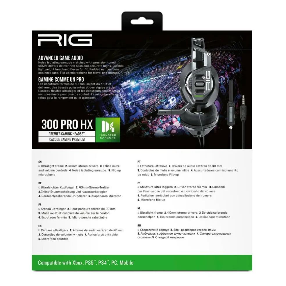 RIG 300 PRO Xbox Headset - Black