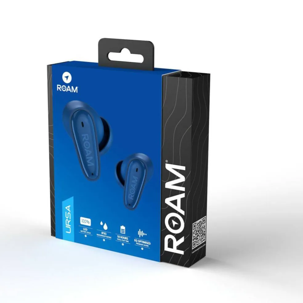 ROAM URSA True Wireless Earbuds - Serene Blue