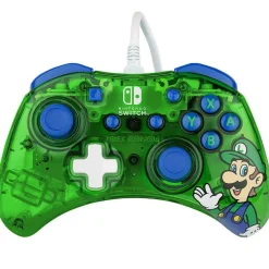 Rock Candy Switch Wired Controller: Luigi Lime