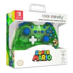 Rock Candy Switch Wired Controller: Luigi Lime