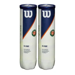 Roland Garros All Ct 4ball 2pk Tennis Ball Unisex Adults