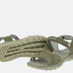 Salina Leather Walking Sandals Womens