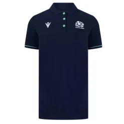 Scotland Rugby Union Polo Shirt 2024 Womens