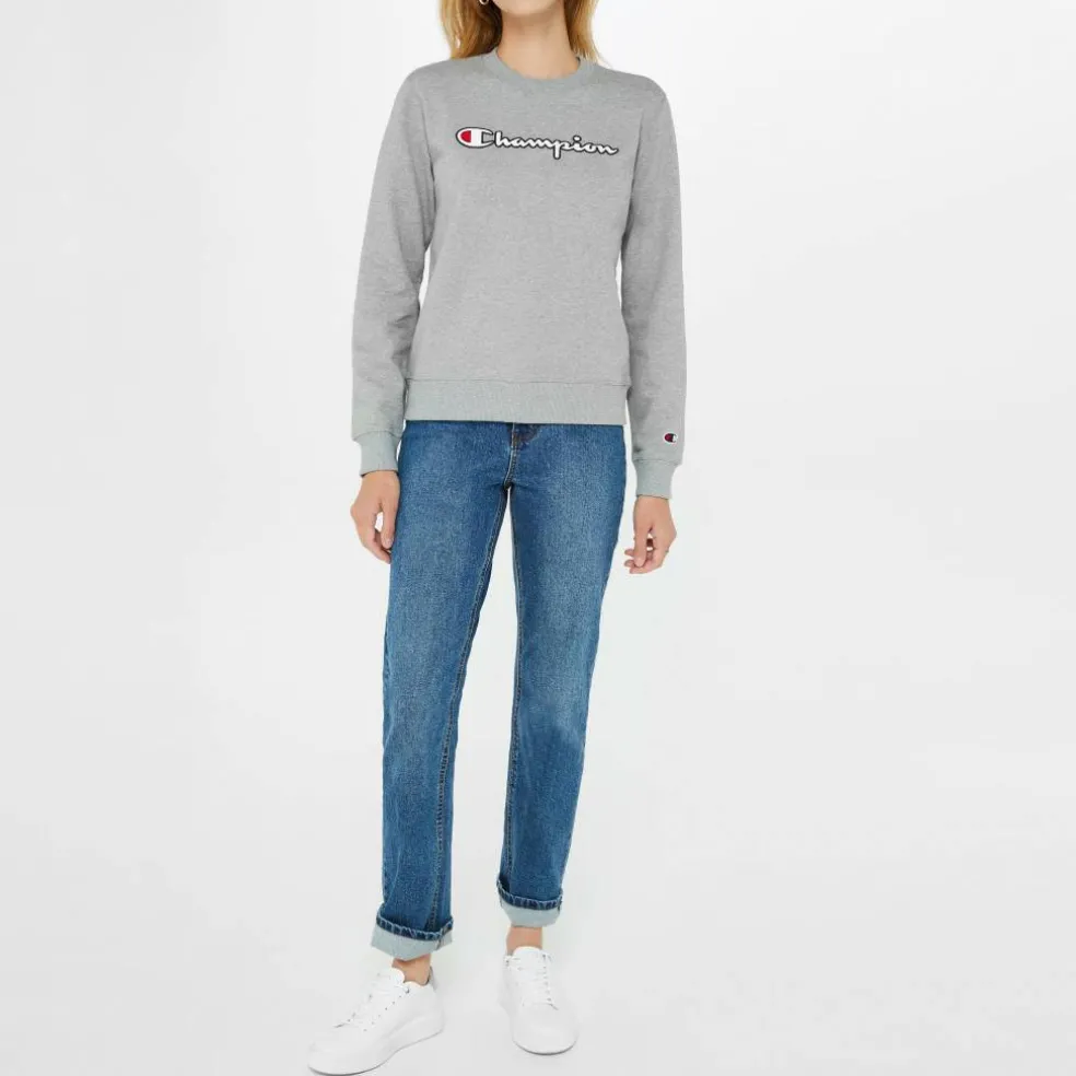 Script Crew Neck Sweatshirt