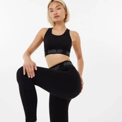 Seamless Logo Sports Bra Womens