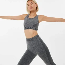 Seamless Logo Sports Bra Womens