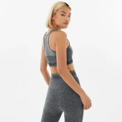 Seamless Logo Sports Bra Womens