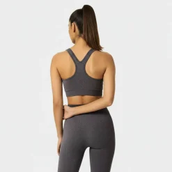 Seamless Ribbed Bra Womens