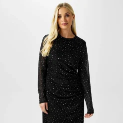 Sequin Mesh Dress