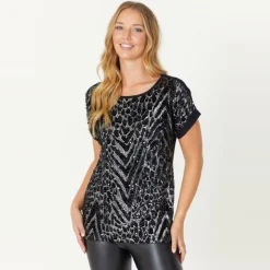 Sequin Sequin Front Top