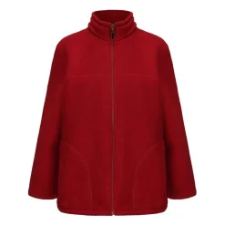 Sherpa Lined Fleece Jacket Womens