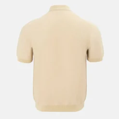 Short Sleeve Knit Polo Shirts Cardigan