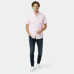 Short Sleeve Oxford Shirt Mens